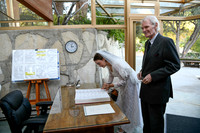 014 Fountain Wedding at Wayfarers Chapel
