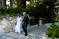 013 Fountain Wedding at Wayfarers Chapel