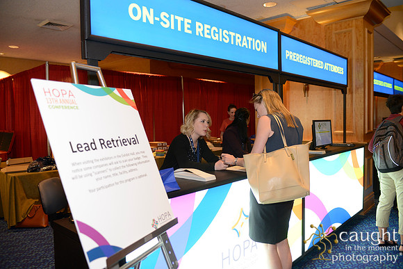 679 HOPA 2017 Registration & Signage