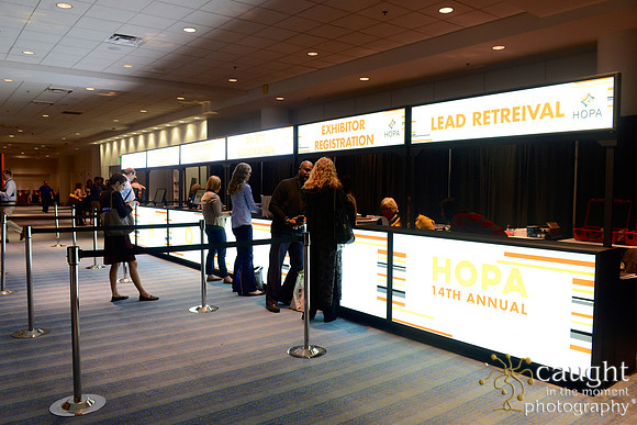 411 HOPA 2017 Conference in Denver-Registration and Attendee Lounge