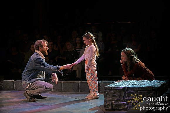 TOM FRANK as Guy QUINN COPELAND as Ivanka and AURORA FLORENCE as Girl - Caught in the Moment