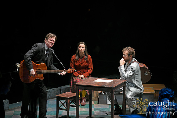 ANDY TAYLOR as Bank Manager AURORA FLORENCE as Girl and TOM FRANK as Guy -Caught in the Moment Photography