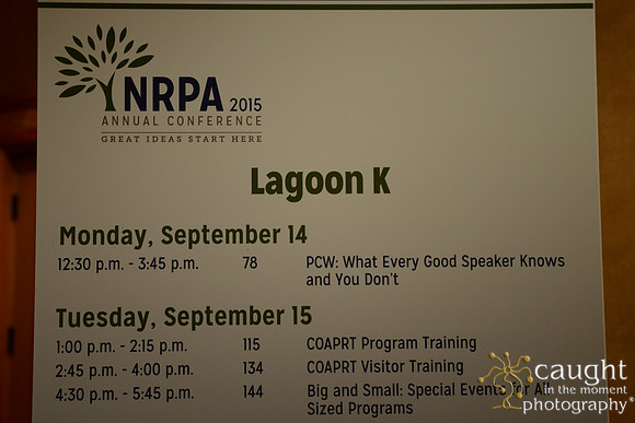 741 NRPA 2015 Education Sessions
