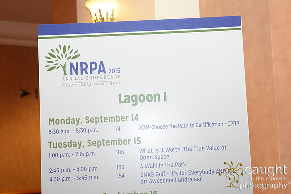818 NRPA 2015 Education Sessions