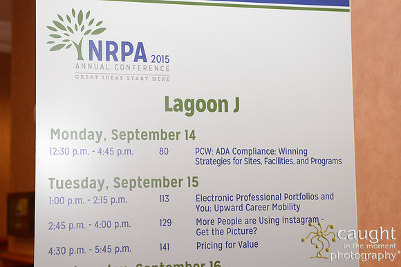 798 NRPA 2015 Education Sessions