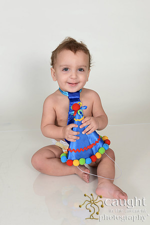 025 Liam Wacker 1st Birthday Portraits and Cake Smash