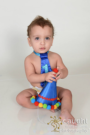 017 Liam Wacker 1st Birthday Portraits and Cake Smash