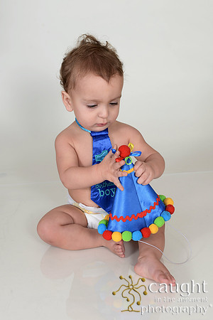 015 Liam Wacker 1st Birthday Portraits and Cake Smash