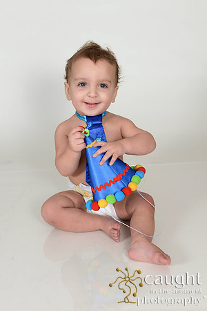 024 Liam Wacker 1st Birthday Portraits and Cake Smash