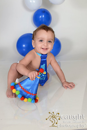 028 Liam Wacker 1st Birthday Portraits and Cake Smash