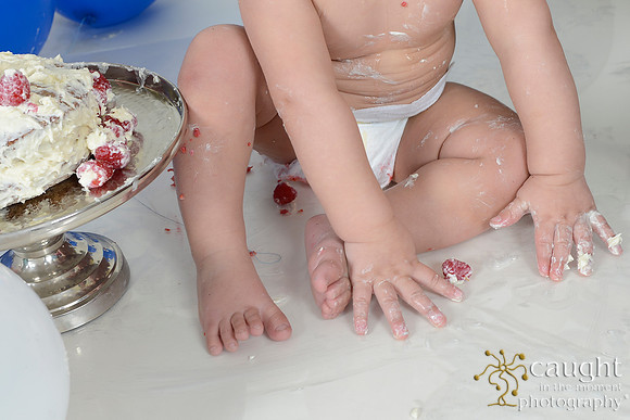 099 Liam Wacker 1st Birthday Portraits and Cake Smash