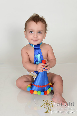 020 Liam Wacker 1st Birthday Portraits and Cake Smash