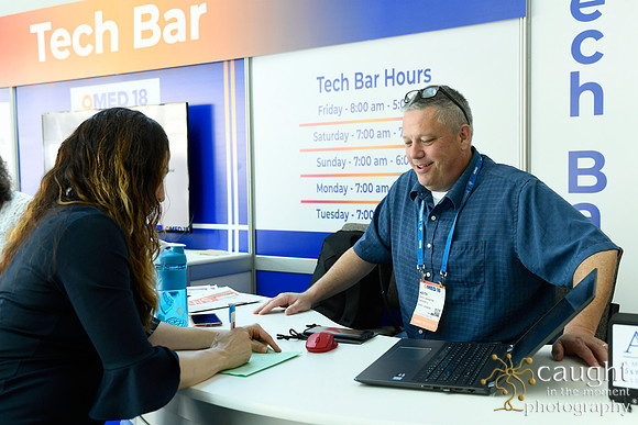 255 OMED 2018 San Diego - Tech Bar and Engagement Studio
