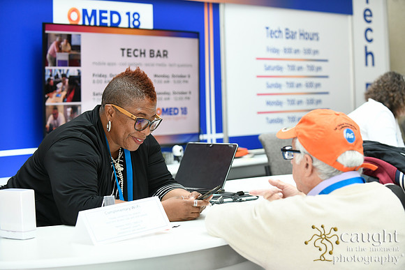 244 OMED 2018 San Diego - Tech Bar and Engagement Studio
