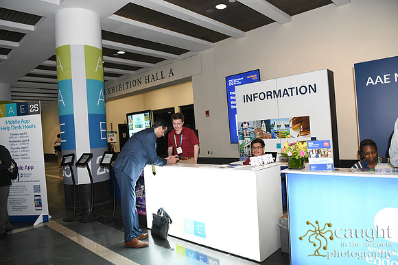 017 AAE 2025 in Boston - Registration & Signage
