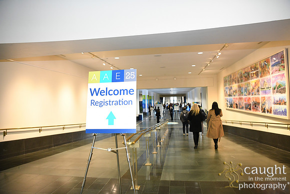 001 AAE 2025 in Boston - Registration & Signage