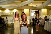 469 Rasmussen Wedding - Bouquet and Garter Toss