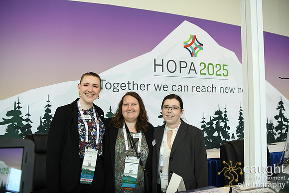 014 HOPA 2025 Conference in Portland - Registration & Signage