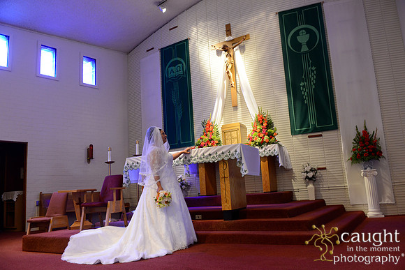 427 Baker Wedding at St. Pancratius and Hotel Maya