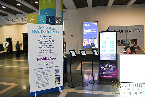 051 AAE 2025 in Boston - Registration & Signage