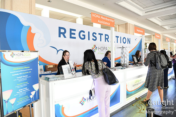 012 HOPA 2024 Conference in Tampa - Registration and Signage
