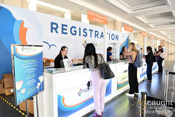 013 HOPA 2024 Conference in Tampa - Registration and Signage