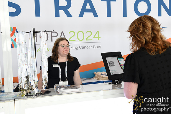 017 HOPA 2024 Conference in Tampa - Registration and Signage