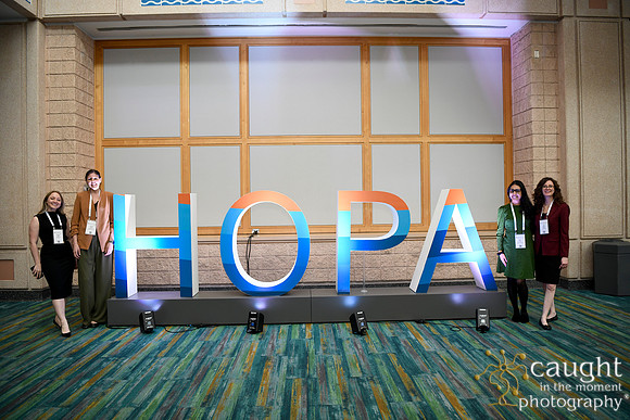 035 HOPA 2024 Conference in Tampa - Registration and Signage
