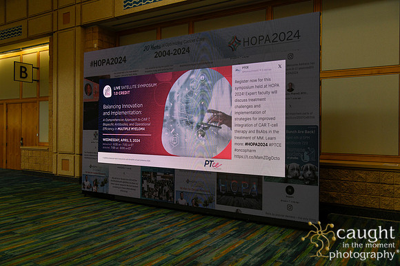 039 HOPA 2024 Conference in Tampa - Registration and Signage