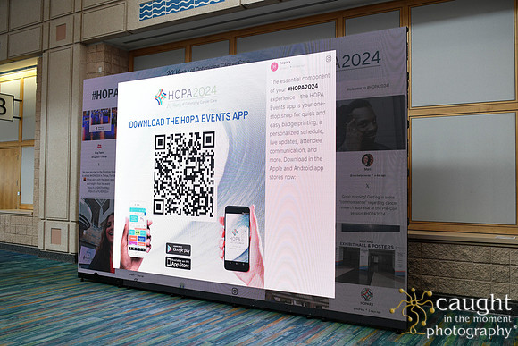 043 HOPA 2024 Conference in Tampa - Registration and Signage