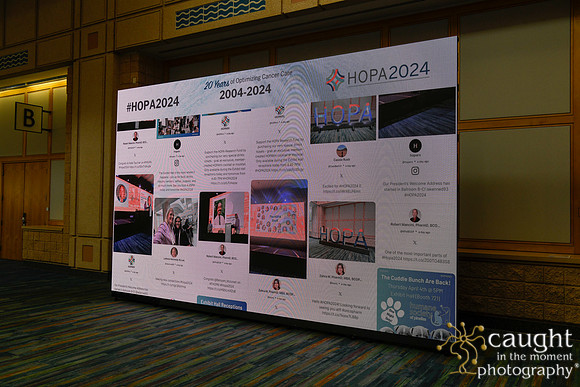 038 HOPA 2024 Conference in Tampa - Registration and Signage