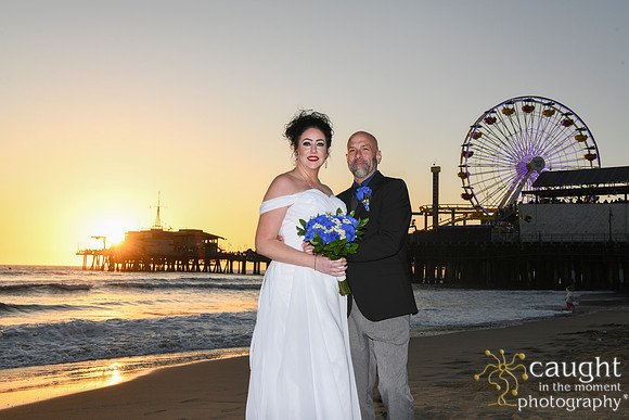252 Martinelli Wedding at Santa Monica Pier