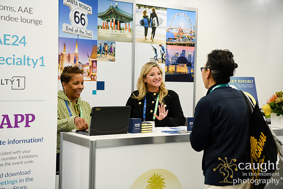 129 AAE 2024 in Los Angeles - Registration & Signage