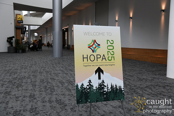 011 HOPA 2025 Conference in Portland - Registration & Signage