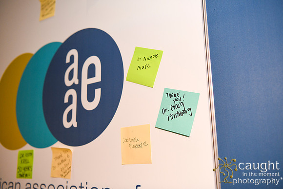 032 AAE 2025 in Boston - Registration & Signage