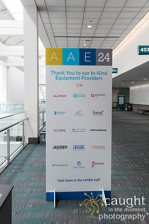 127 AAE 2024 in Los Angeles - Registration & Signage