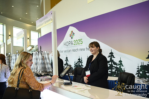 018 HOPA 2025 Conference in Portland - Registration & Signage