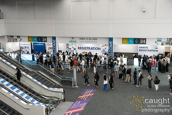 043 AAE 2024 in Los Angeles - Registration & Signage