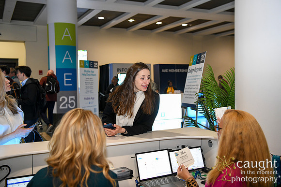 006 AAE 2025 in Boston - Registration & Signage