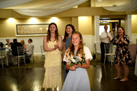 470 Rasmussen Wedding - Bouquet and Garter Toss
