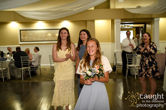 470 Rasmussen Wedding - Bouquet and Garter Toss