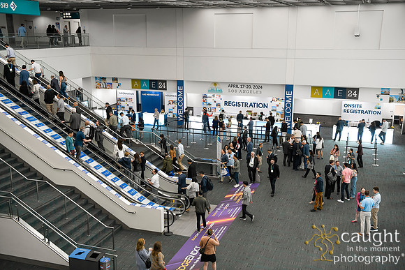 046 AAE 2024 in Los Angeles - Registration & Signage
