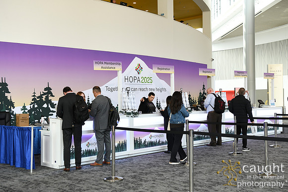 054 HOPA 2025 Conference in Portland - Registration & Signage