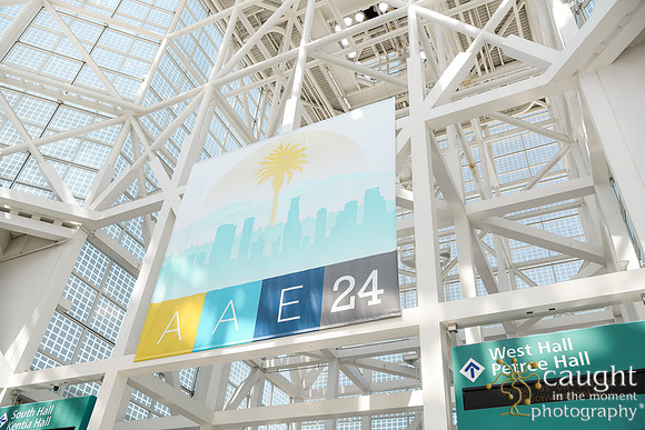 080 AAE 2024 in Los Angeles - Registration & Signage