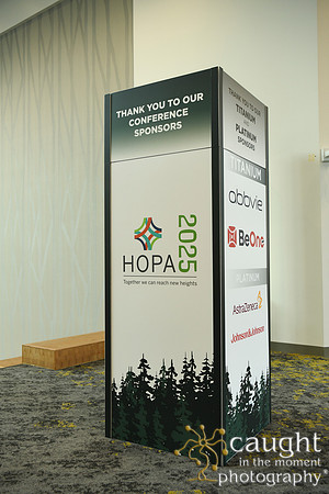 036 HOPA 2025 Conference in Portland - Registration & Signage