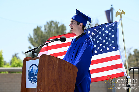 742 Blue Ridge Academy 2022 Graduation Stage Photos at California Lutheran University