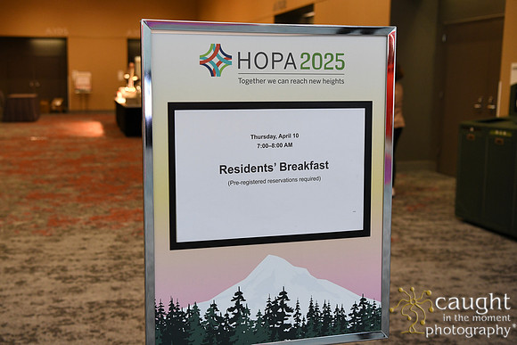 626 HOPA 2025 Conference in Portland - Residents Breakfast