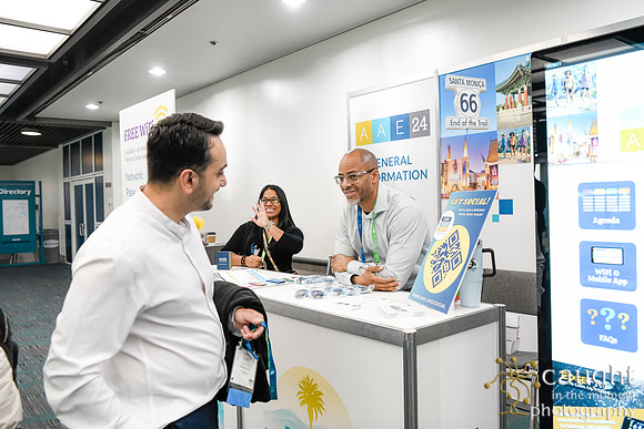 061 AAE 2024 in Los Angeles - Registration & Signage