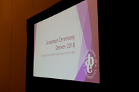 1026 AAE 2018 in Denver-Grossman Ceremony