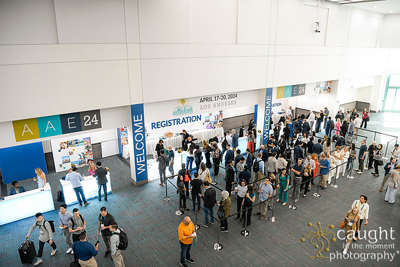 020 AAE 2024 in Los Angeles - Registration & Signage